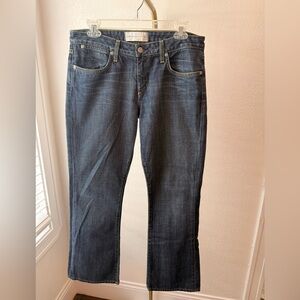 Paper Denim & Cloth Dark Wash Straight Leg Jeans | Size 31 | Made in USA